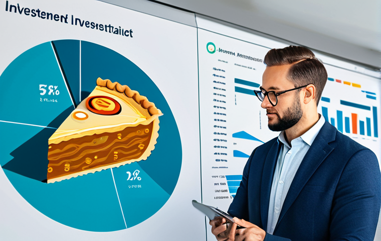 Diversification & Asset Allocation**

"A well-organized pie chart visually representing a diversified investment portfolio with slices for stocks, bonds, real estate (FIIs), and cryptocurrency. The chart is surrounded by icons representing growth and stability. Background is a modern, clean financial advisor's office. Fully clothed figures are analyzing the chart. Safe for work, appropriate content, professional, educational illustration, perfect anatomy, natural proportions, modest clothing."

**