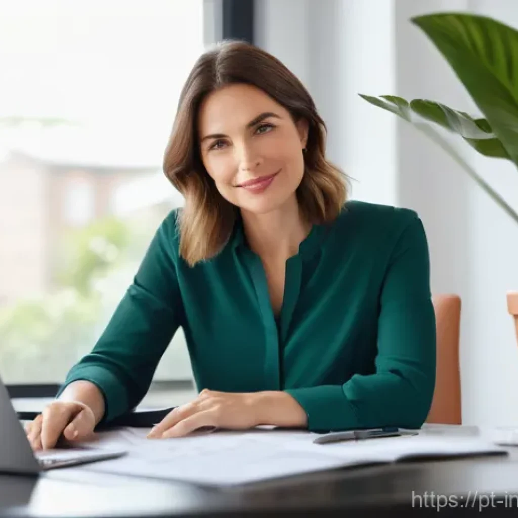 리스크 성향 분석을 통한 투자 접근법 개선 - **Conservative Investor: The Serene Planner**
    "A tranquil scene featuring a woman in her late 30...