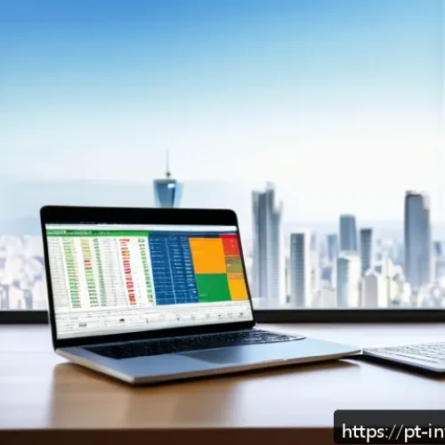 Home 31 위험 감수 성향에 따른 ETF 선택 - A modern Brazilian investor’s workspace showcasing a sleek laptop displaying diverse ETF charts and ...