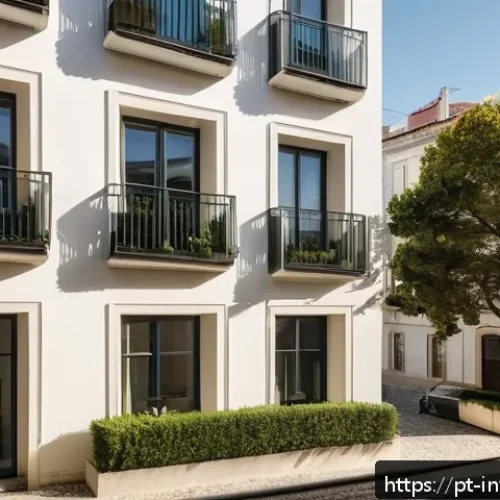 Home 17 리스크 성향에 따른 부동산 투자 방법 - A sophisticated urban residential apartment building in a well-established Lisbon neighborhood, feat...