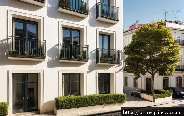 리스크 성향에 따른 부동산 투자 방법 - A sophisticated urban residential apartment building in a well-established Lisbon neighborhood, feat...